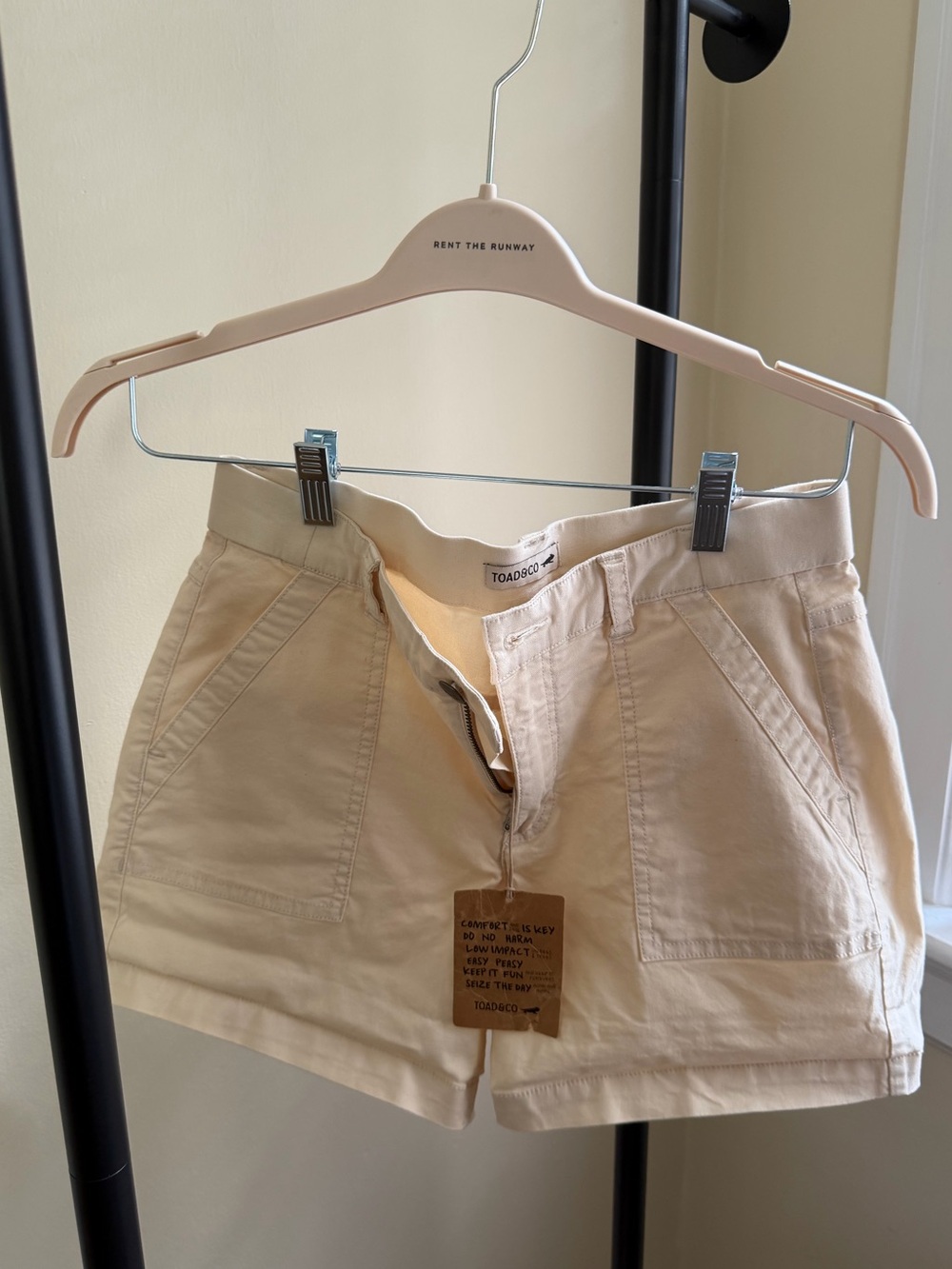 Toad&Co Cream Women's Utility Shorts